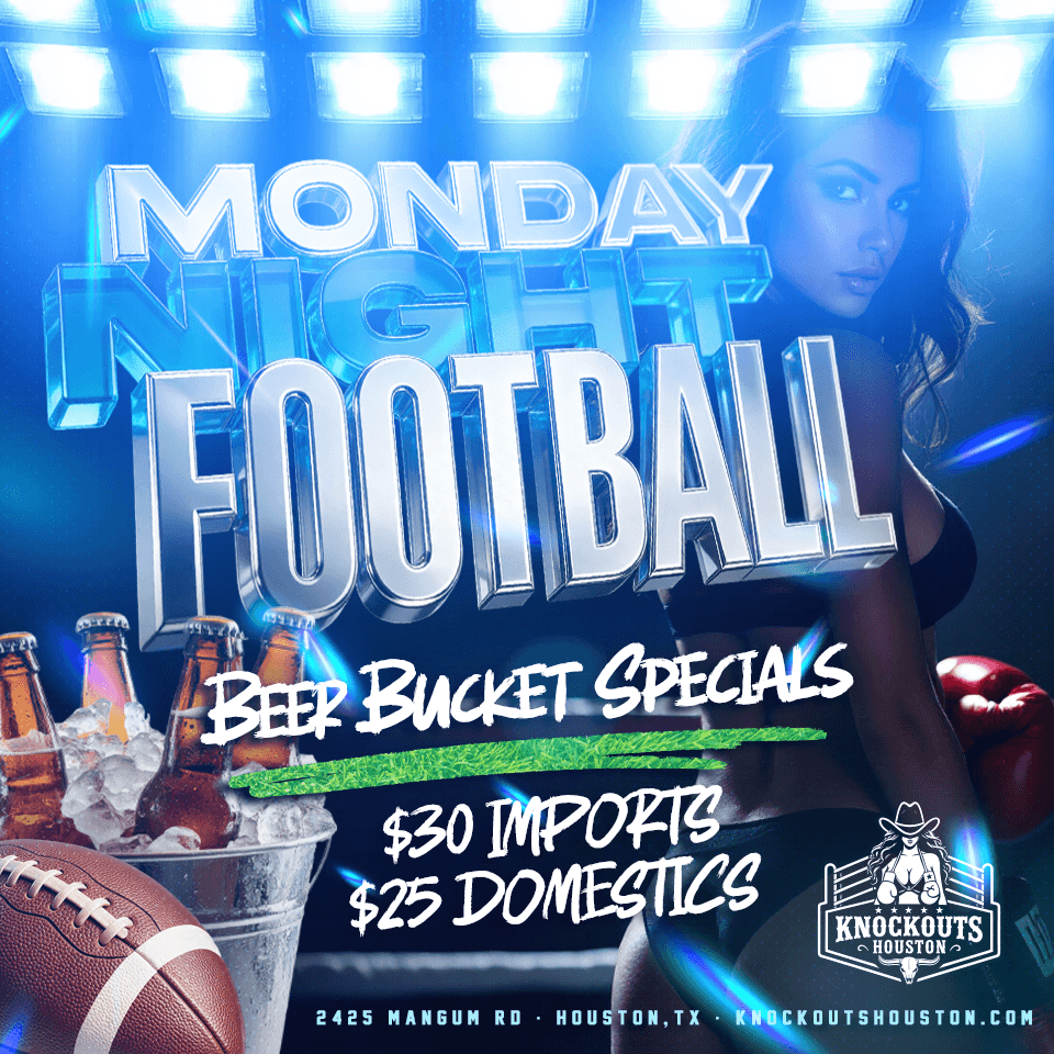 Football Mondays at Knockouts Houston